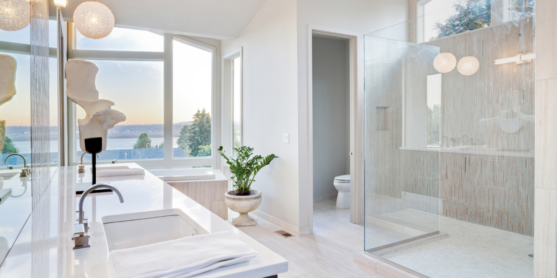 White bathroom